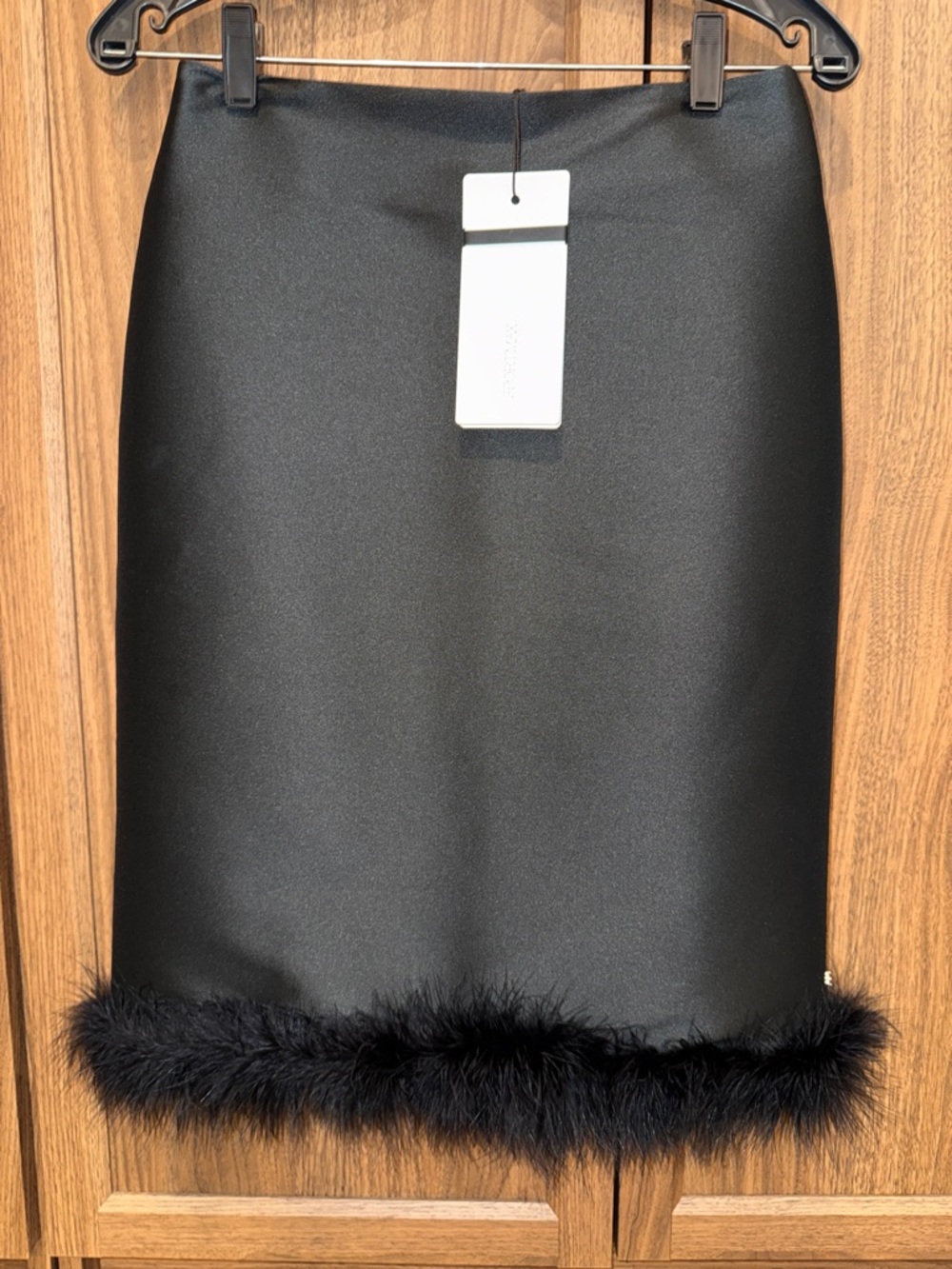 Sportmax Feather bottom skirt